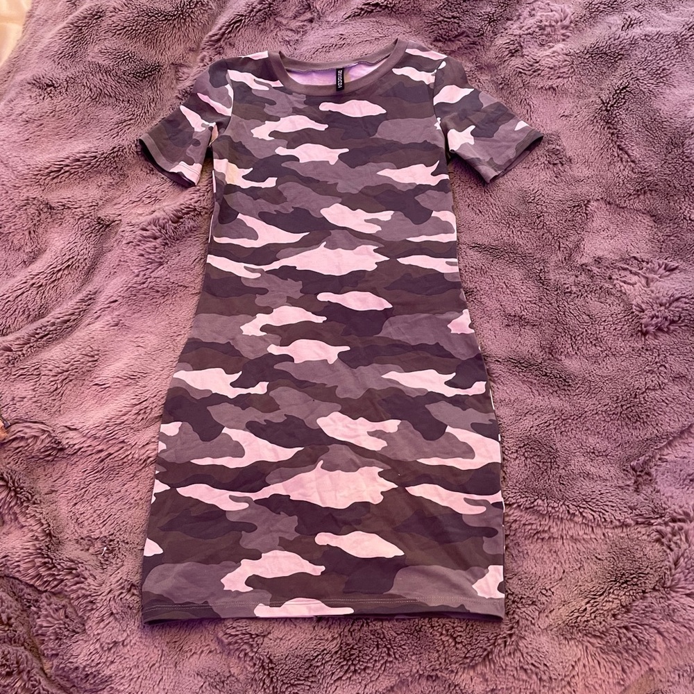 Camouflage dress never worn